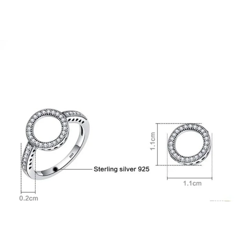 Circle Halo Heart‎ Pave Simulated Diamond 925 Sterling Silver Ring, Size 5
